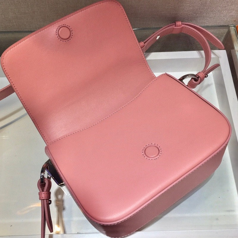 Saffiano Identity Shoulder Bag Pink