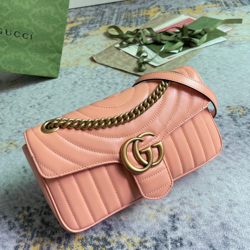 Marmont Umhängetasche Peach Neu