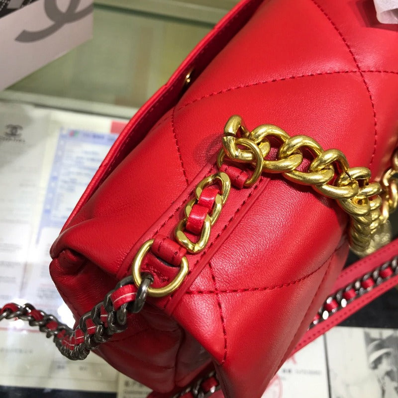 Flap Bag Red