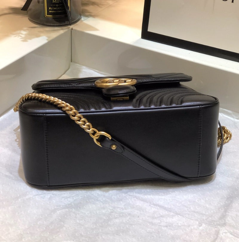 Marmont Handle Bag Black