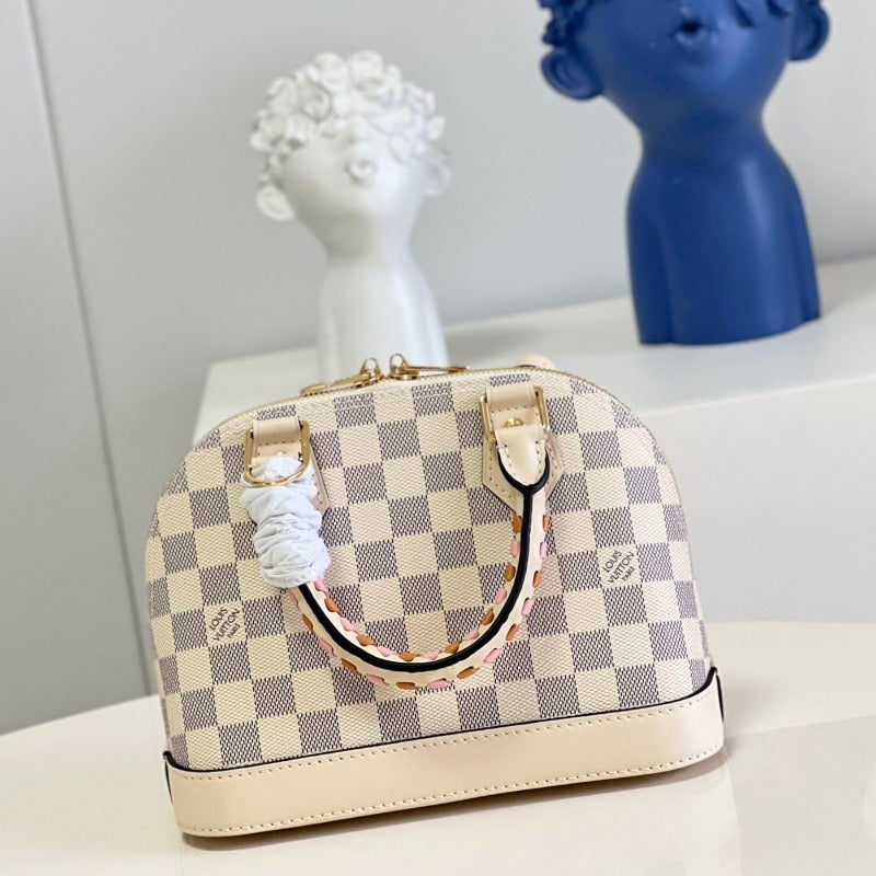 Alma BB Damier Azur Tasche