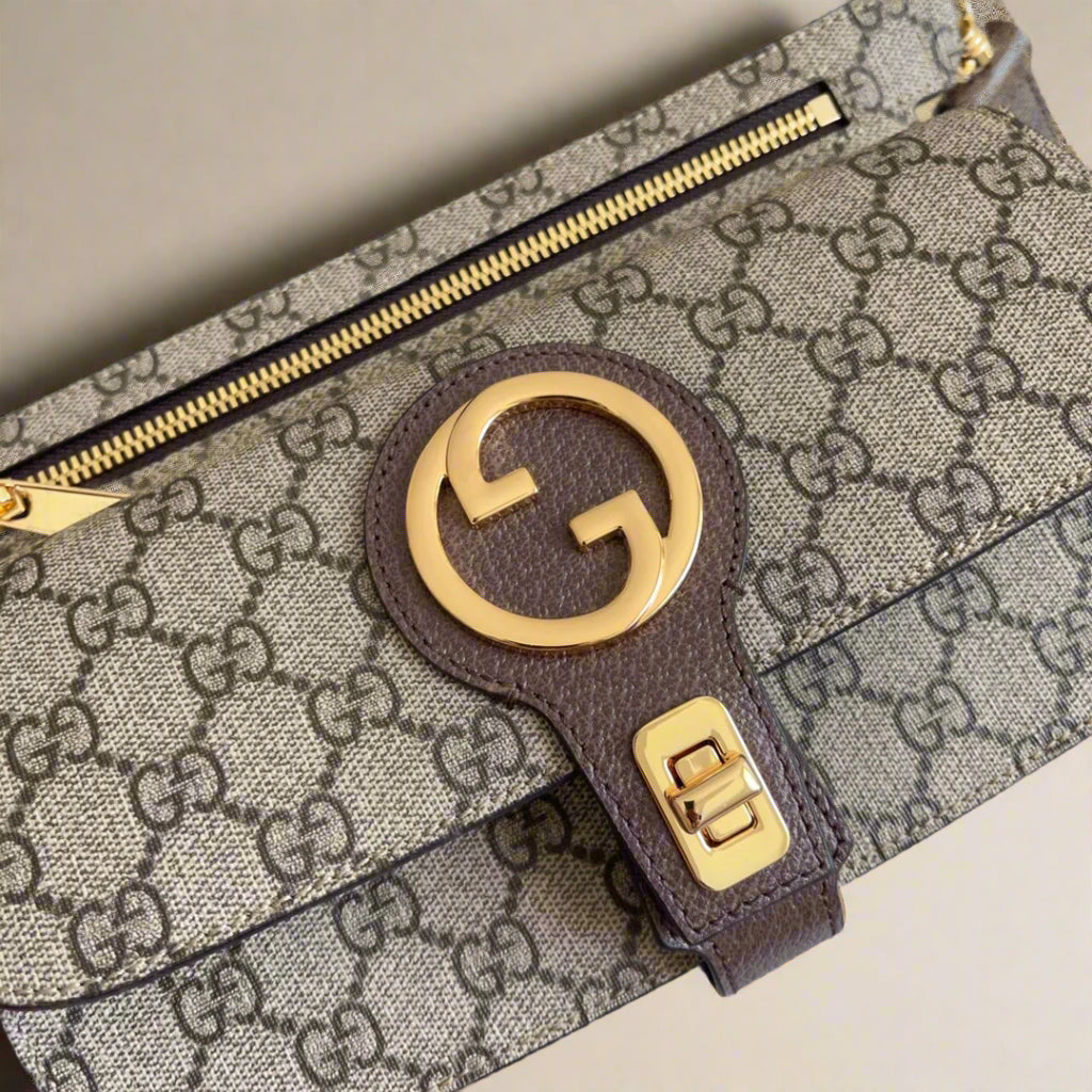 Blondie Canvas Belt Bag Brown