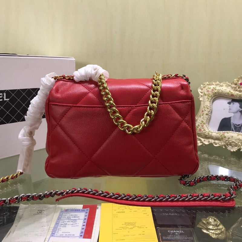 Flap Bag Red