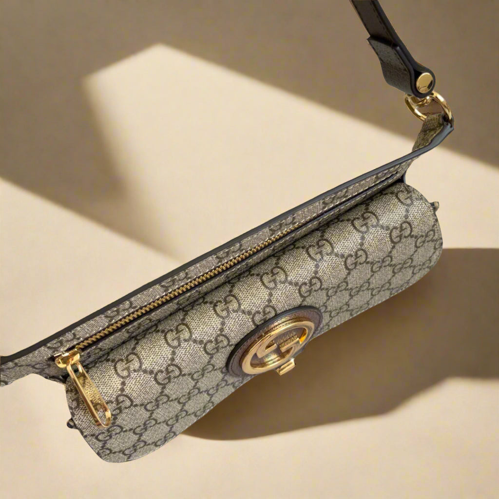 Blondie Canvas Belt Bag Brown