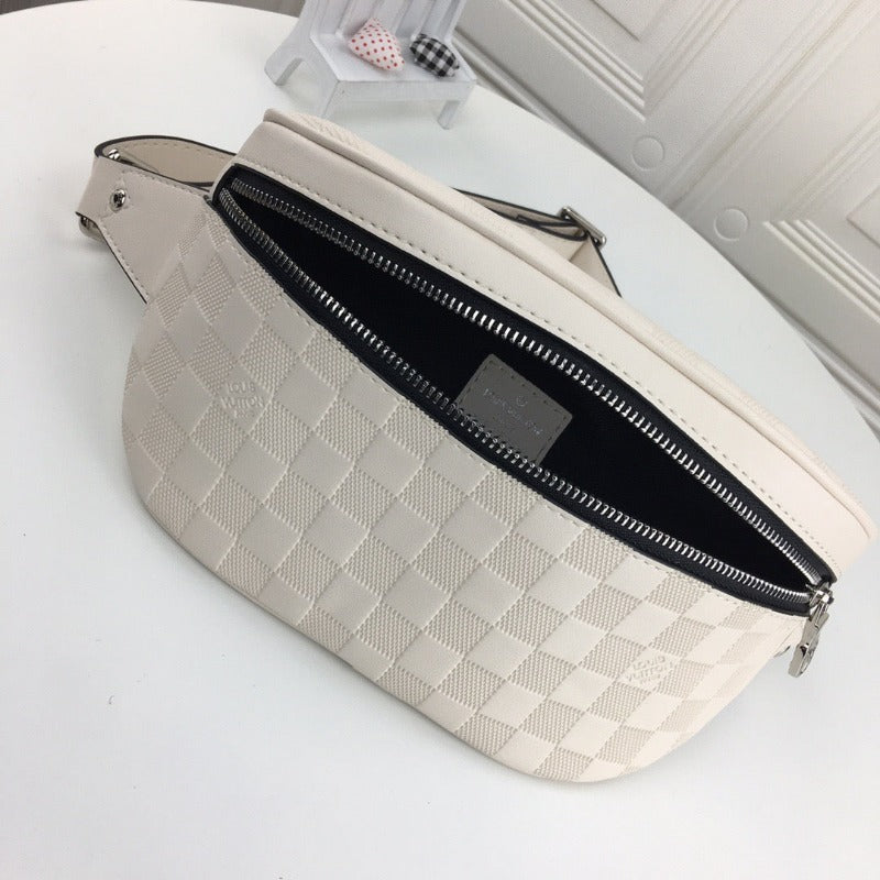 Campus Bumbag Damier Infini White