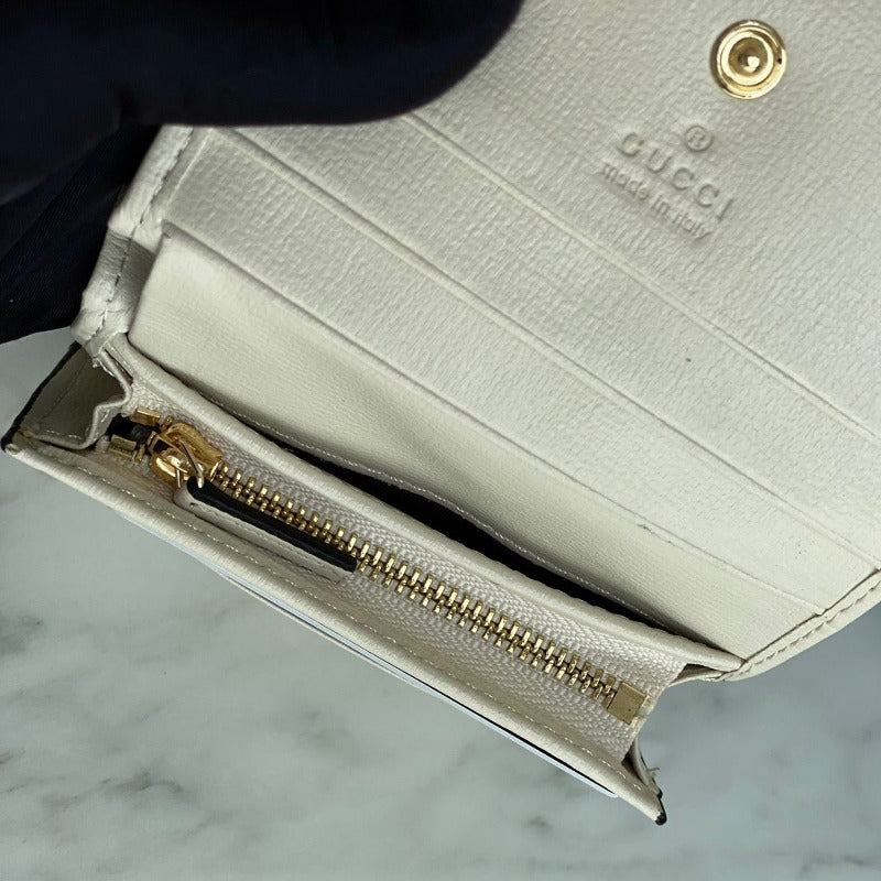 Horsebit 1955  Wallet White