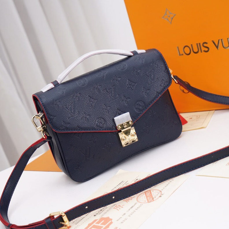 Crossbody Bag Blue-Red