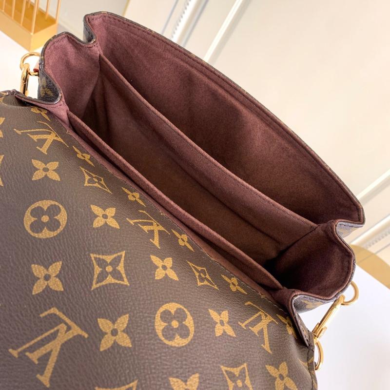 Bolso Pochette Métis Monogram Marrón