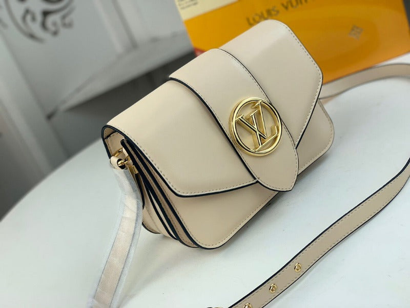 Pont 9 Handbag Milk Beige