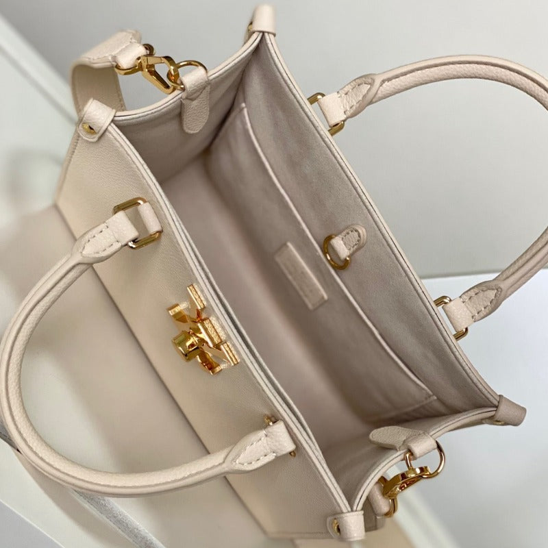 Lock &amp; Go Handtasche Beige