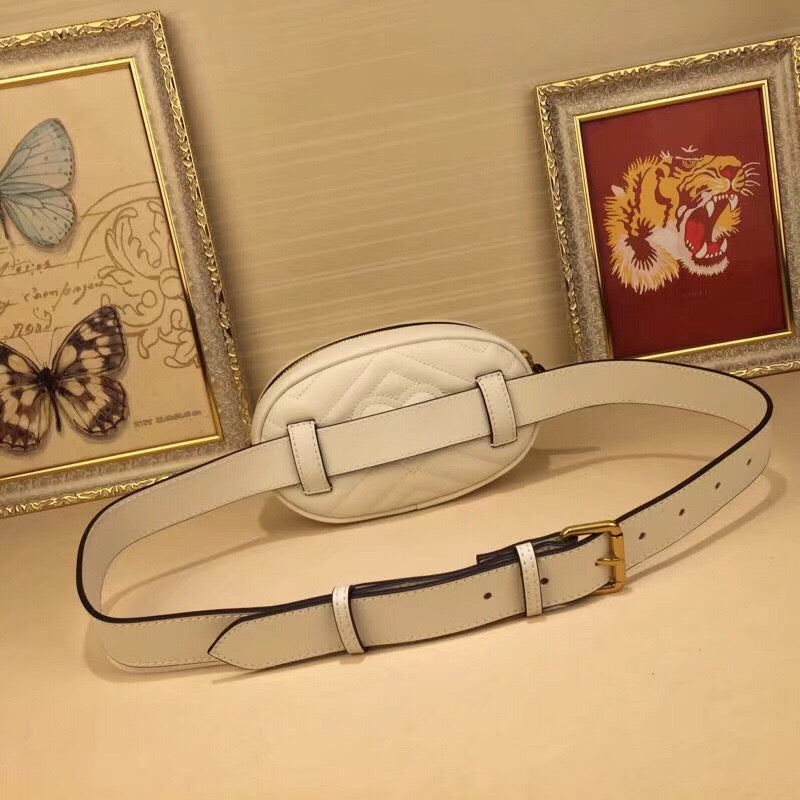 Marmont Belt Bag White