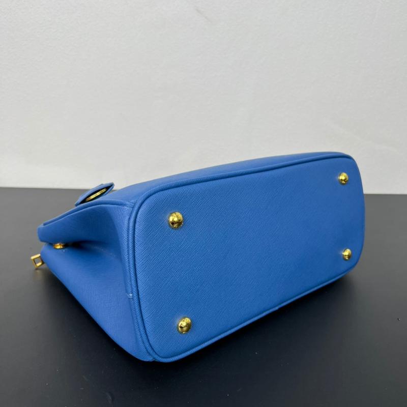 Galleria Saffiano Leather Bag Blue