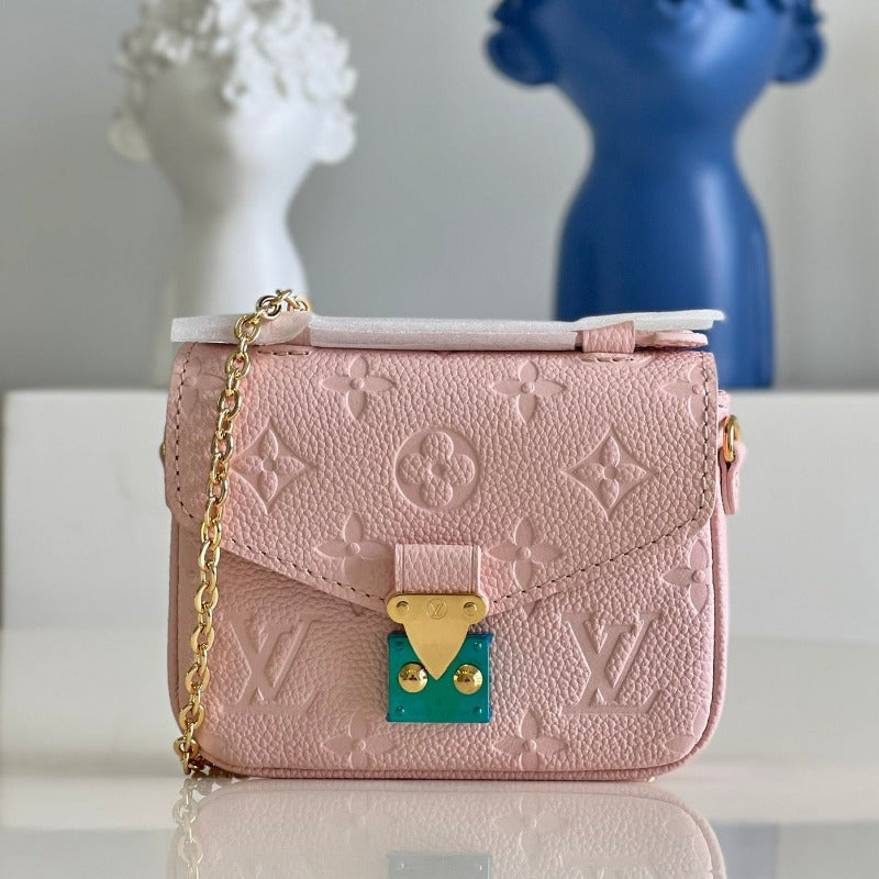 Mini-Pochette-Métis-Monogramm-Tasche Rosa