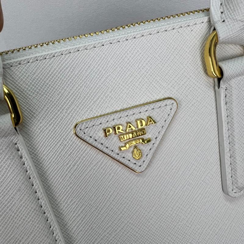 Galleria  Saffiano Leather Bag White