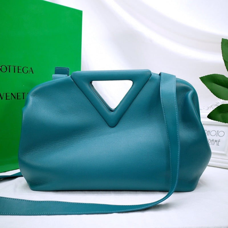 Triangle Shoulder Bag Turquoise