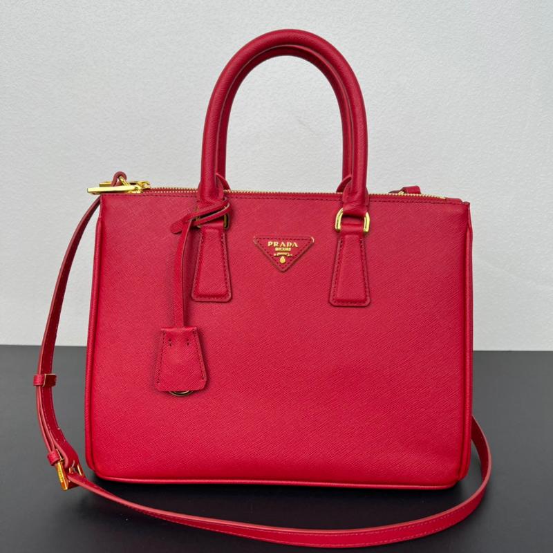 Galleria Saffiano Leather Bag Red