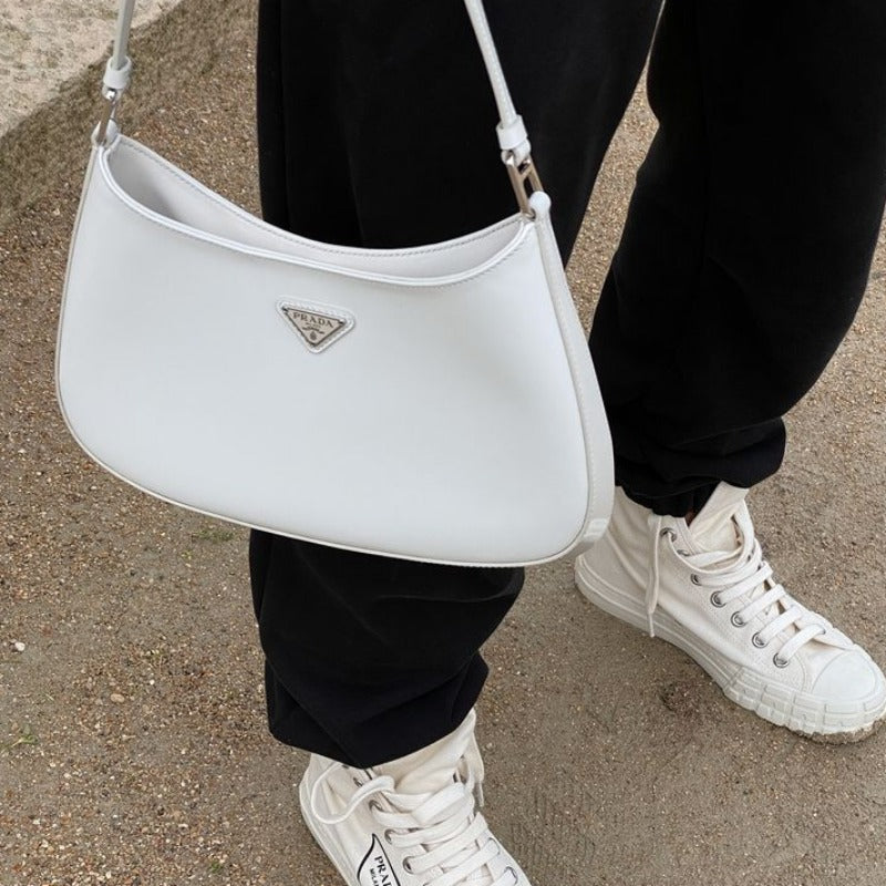 Cleo Small Shoulder Bag White