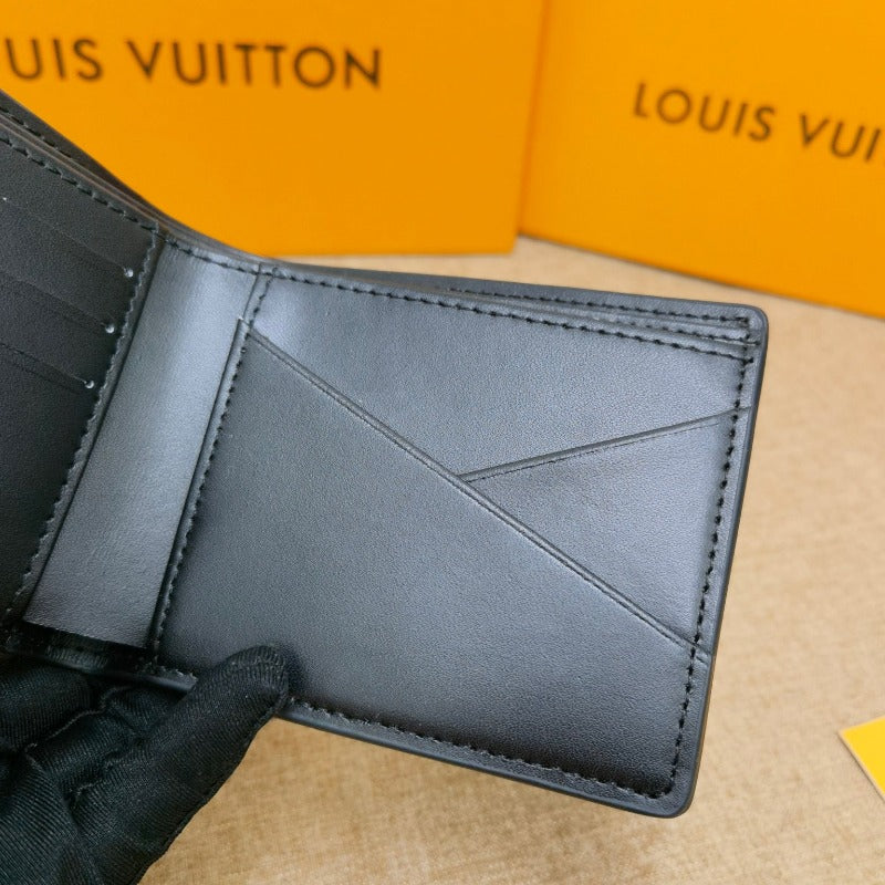 Monogram Shadow Wallet Black