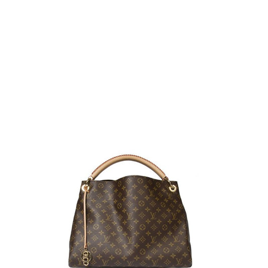 Artsy Monogram Bag Brown