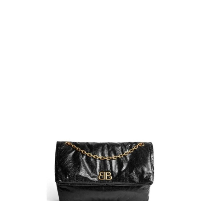 Monaco Large Chain Bag Black