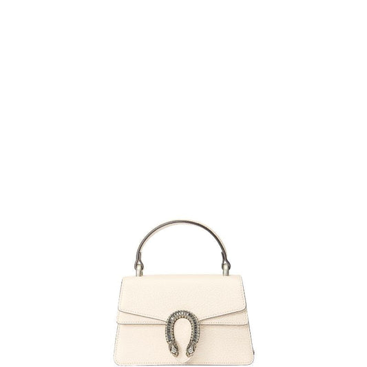 Dionysus Top Handle Bag White