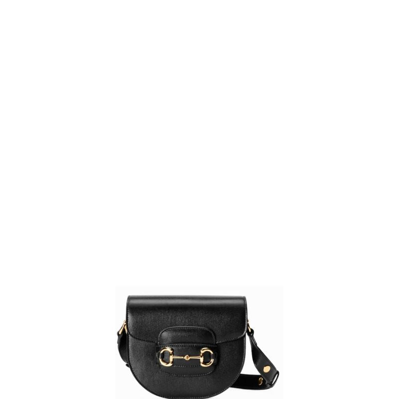 Mini Horsebit 1955 Rounded Bag Black