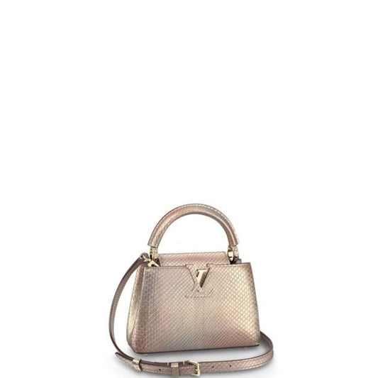 Capucines Handbag Rosy Gold