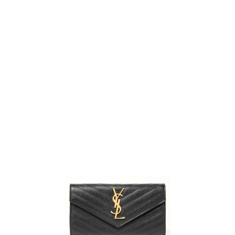 Cassandre Flap Wallet Black