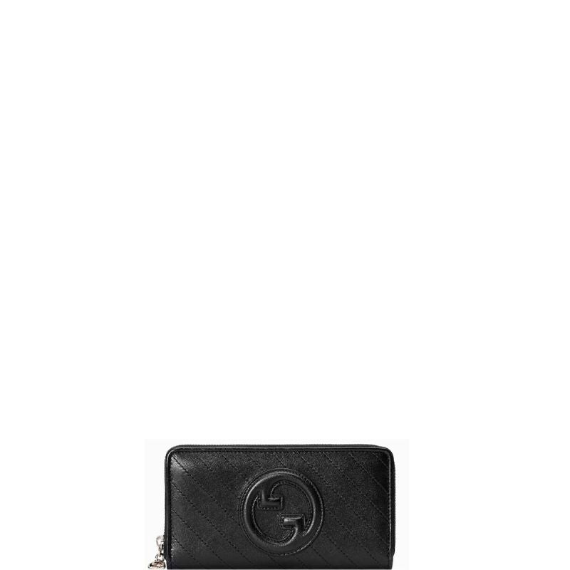 Unisex Blondie Zip Around Wallet Black