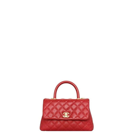 Coco Flap Bag Red New