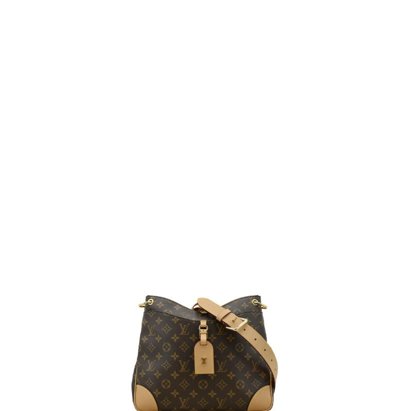 Odeon Monogram Shoulder Bag Brown