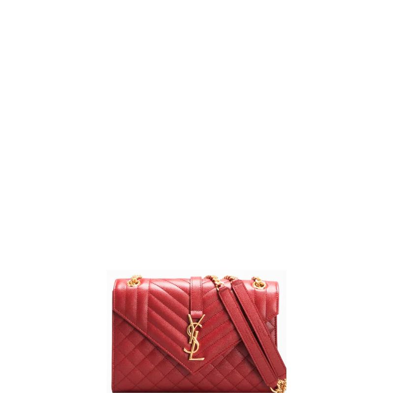 Envelope Chain Bag Red