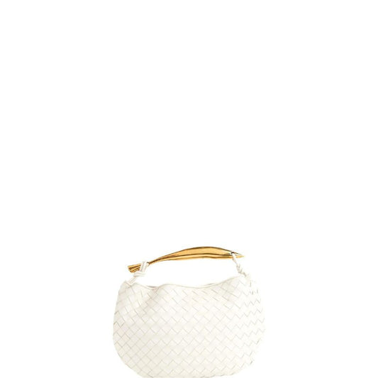 Sardine Hobo Top Handle Bag White