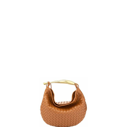 Sardine Hobo Top Handle Bag Camel