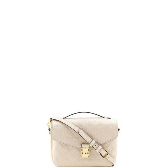 Pochette Métis Monogramm Tasche Elfenbein Neu