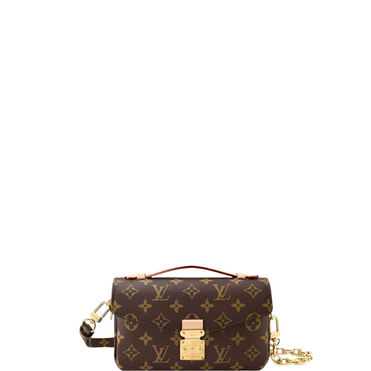 Pochette Metis East West Bag Monogram Brown New