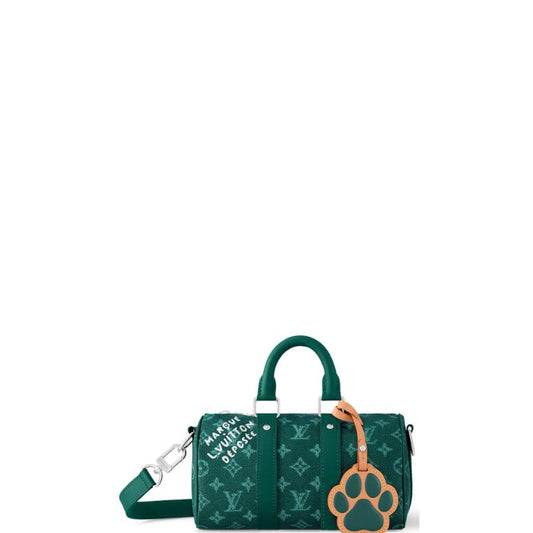 Keepall Bandouliere 25 Bag Green New