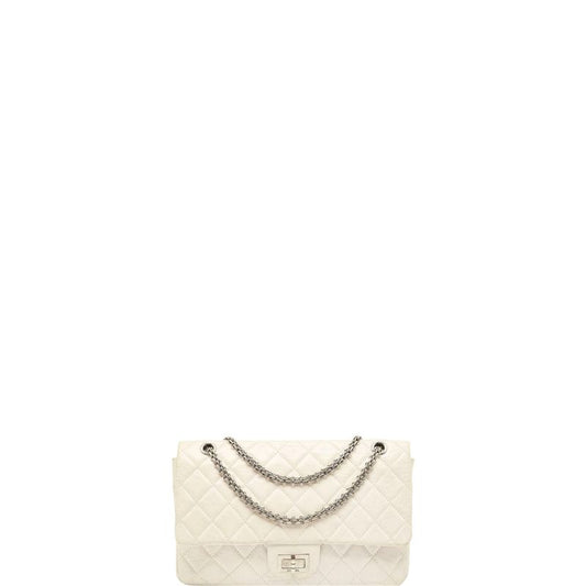 2.55 Shoulder Chain Bag White New