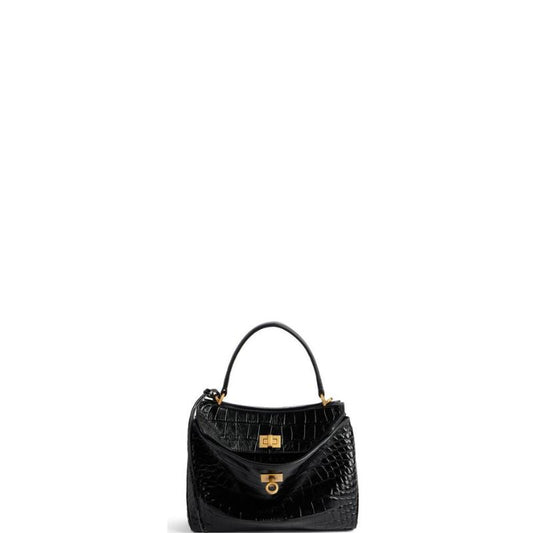 Rodeo mini Black Croc New