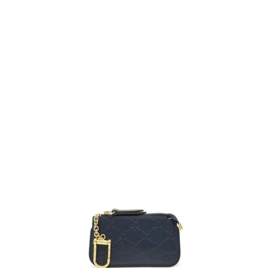 GG key case charm black new