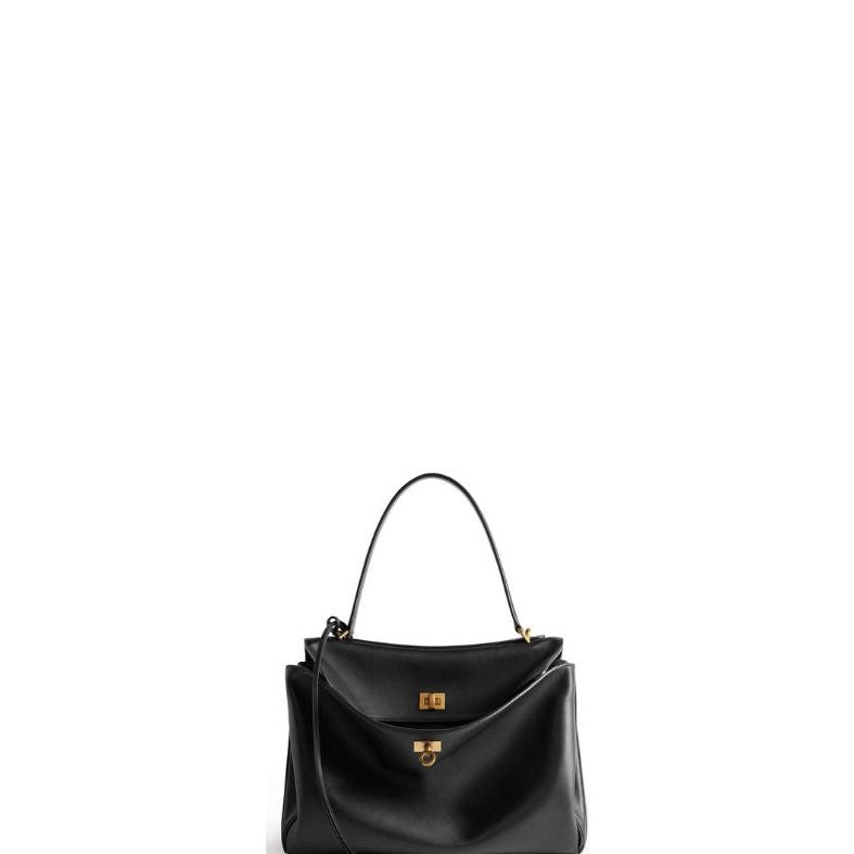 Rodeo Medium Schwarz/Gold Hardware Neu