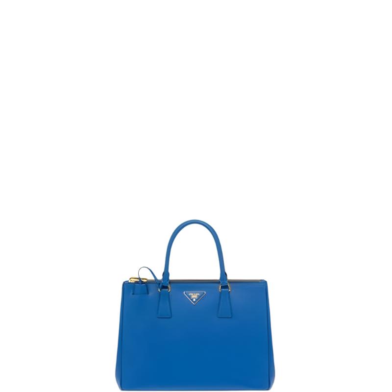 Galleria Saffiano Leather Bag Blue