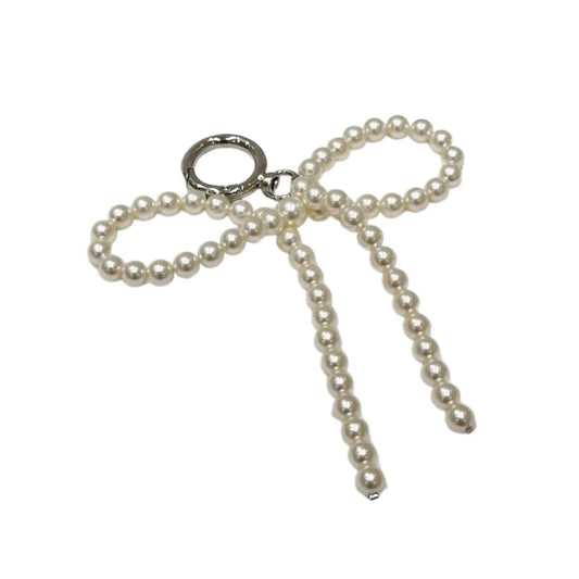 Fashion Pearl Bowknot Charm