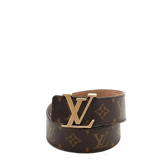 Monogram Canvas Belt Brown