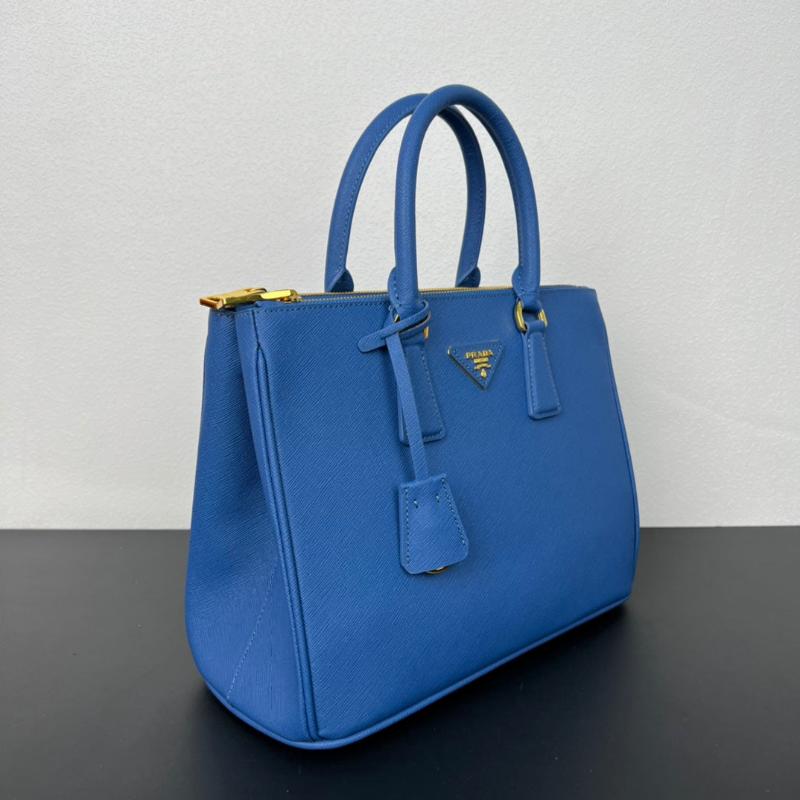 Galleria Saffiano Leather Bag Blue