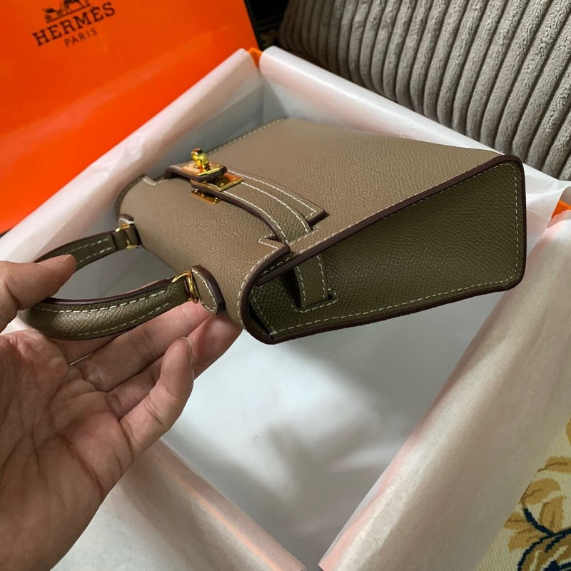 Kelly Mini Handbag Khaki