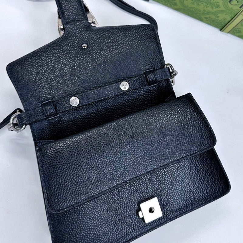 Dionysus Top Handle Bag Black