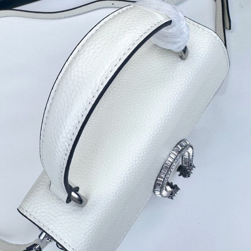 Dionysus Top Handle Bag White