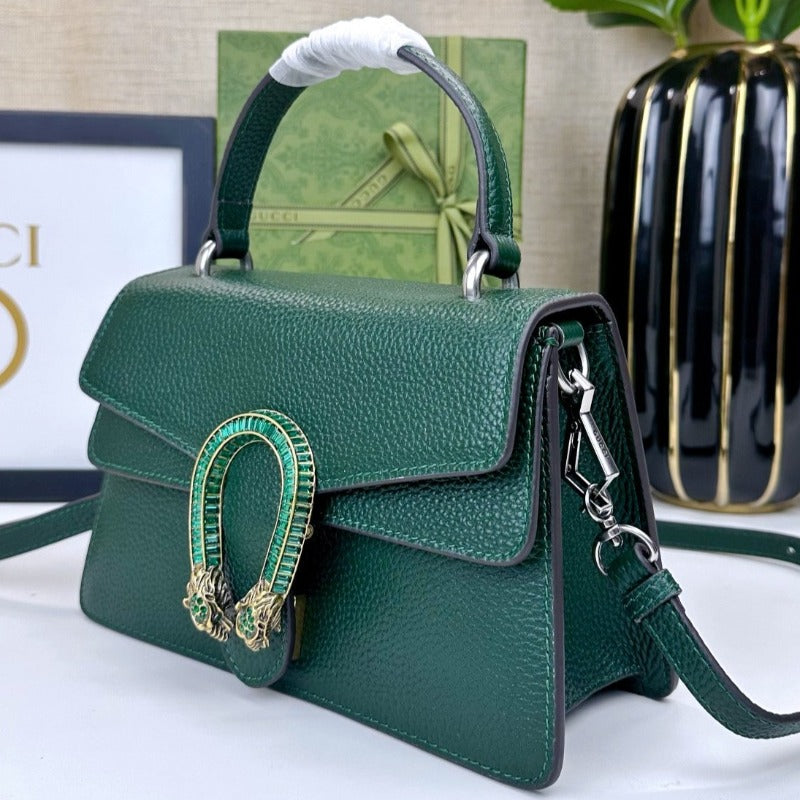 Dionysus Top Handle Bag Green