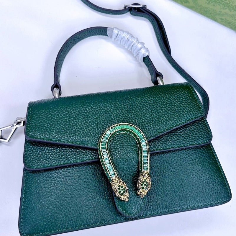 Dionysus Top Handle Bag Green